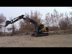 VOLVO EC130 مینی حفاری استفاده شده هیدرولیک خزنده ماشین حفاری برای فروش