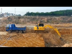 Uesd تجهیزات ساختمانی قدیمی Komatsu PC120 130 Excavator Crawler